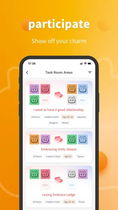 ภาพหน้าจอของ Feel Charm: Make friends app