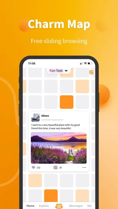 ภาพหน้าจอของ Feel Charm: Make friends app