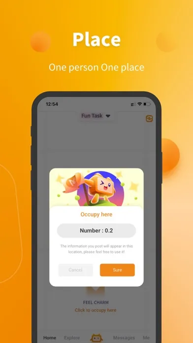 ภาพหน้าจอของ Feel Charm: Make friends app