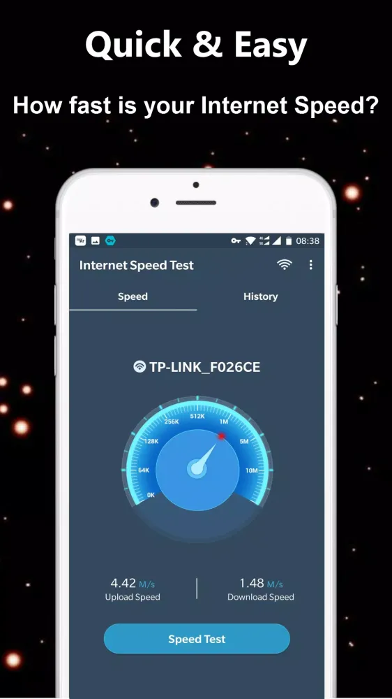 WiFi Internet Speed Test Screenshots