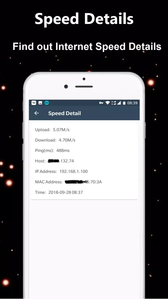 WiFi Internet Speed Test Screenshots
