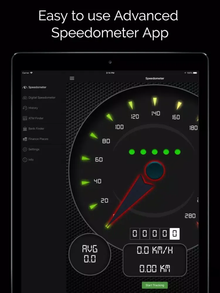 Digital Speed Tracker iPad  سکرین شاٹس