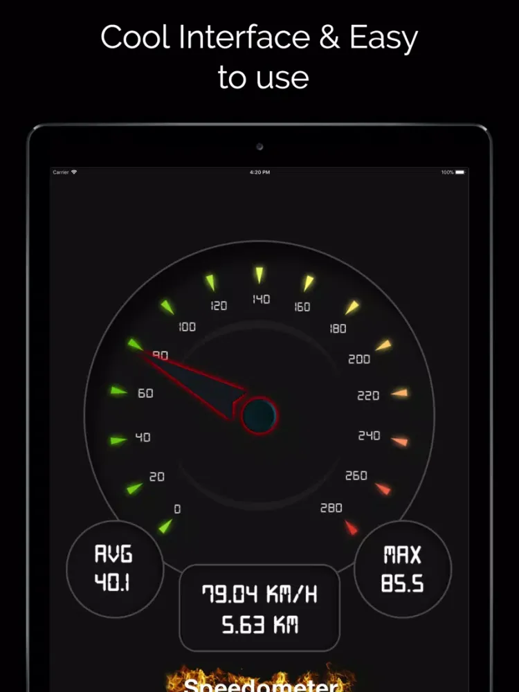 Digital Speed Tracker PRO iPad  Ekran Görüntüleri