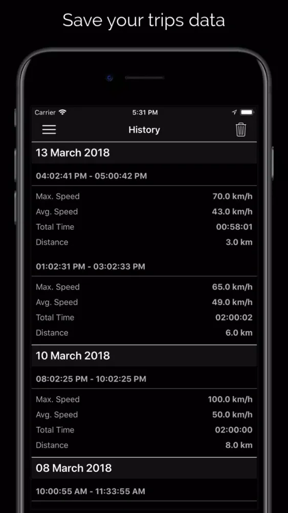 Digital Speed Tracker PRO Ekran Görüntüleri