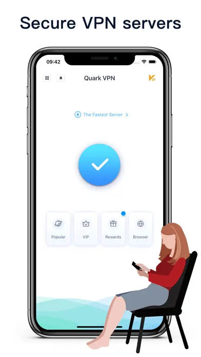 Speedy Quark VPN - VPN Proxy Screenshots