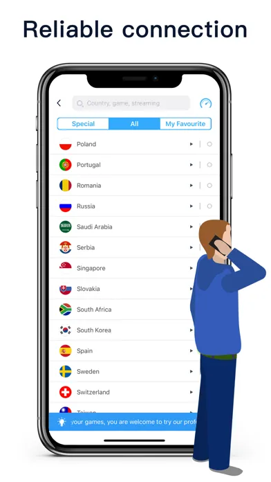 Speedy Quark VPN - VPN Proxy Screenshots