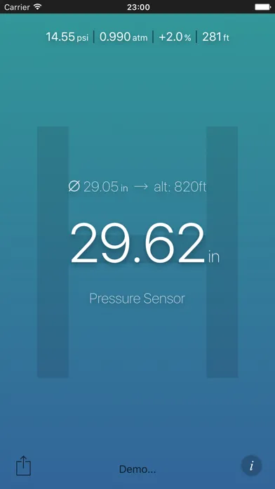 Captures d'écran de Air Pressure Free