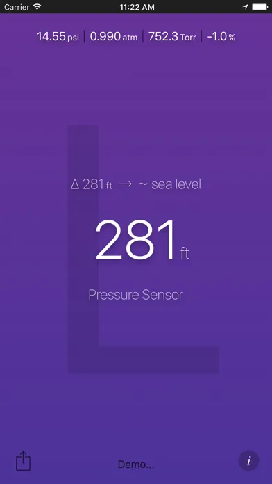 Captures d'écran de Air Pressure Free