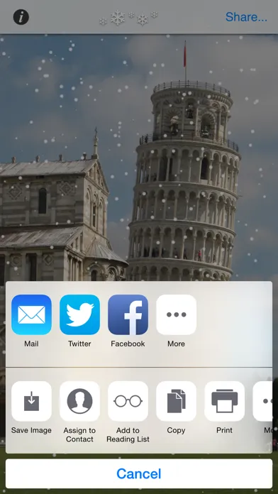 Tangkapan layar Let it Snow - App