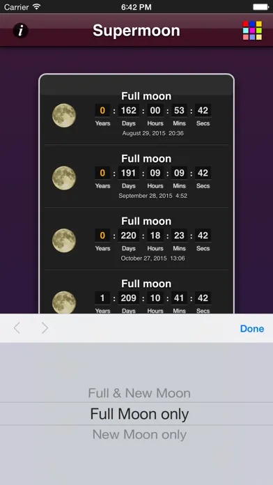 Tangkapan layar Supermoon