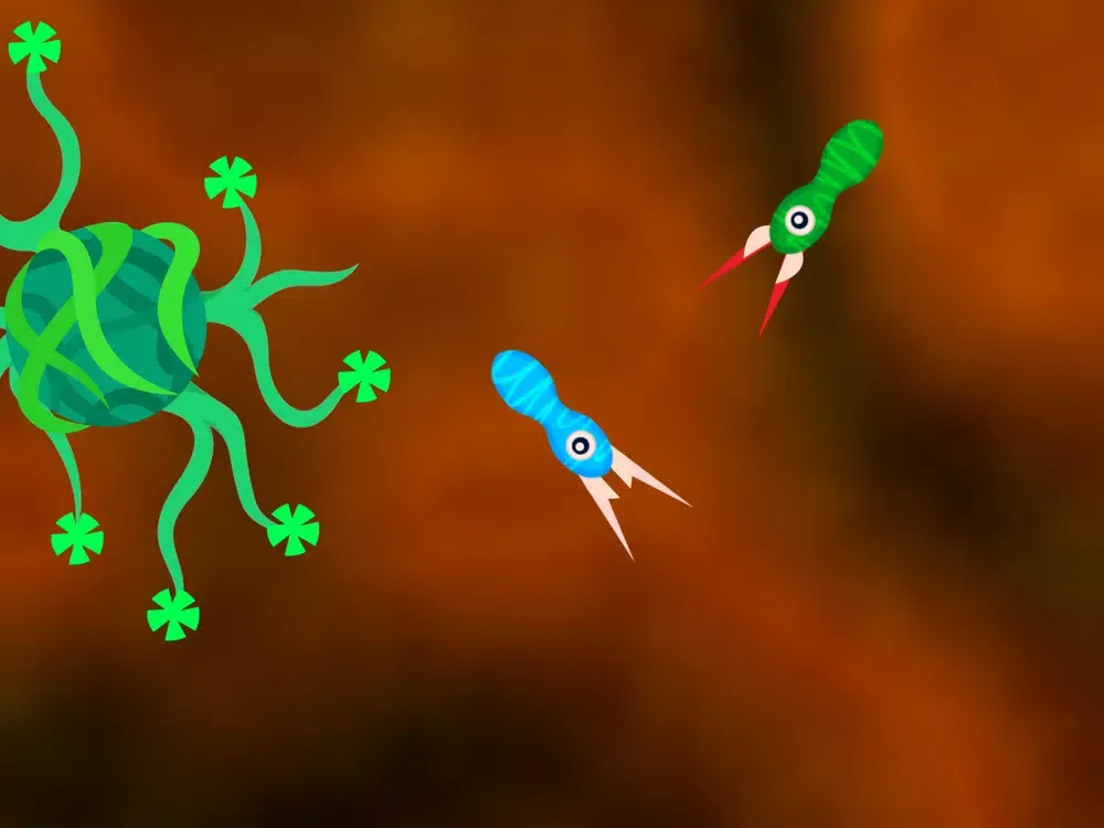 Ảnh chụp màn hình của Spore.io - Evolution monsters iPad 