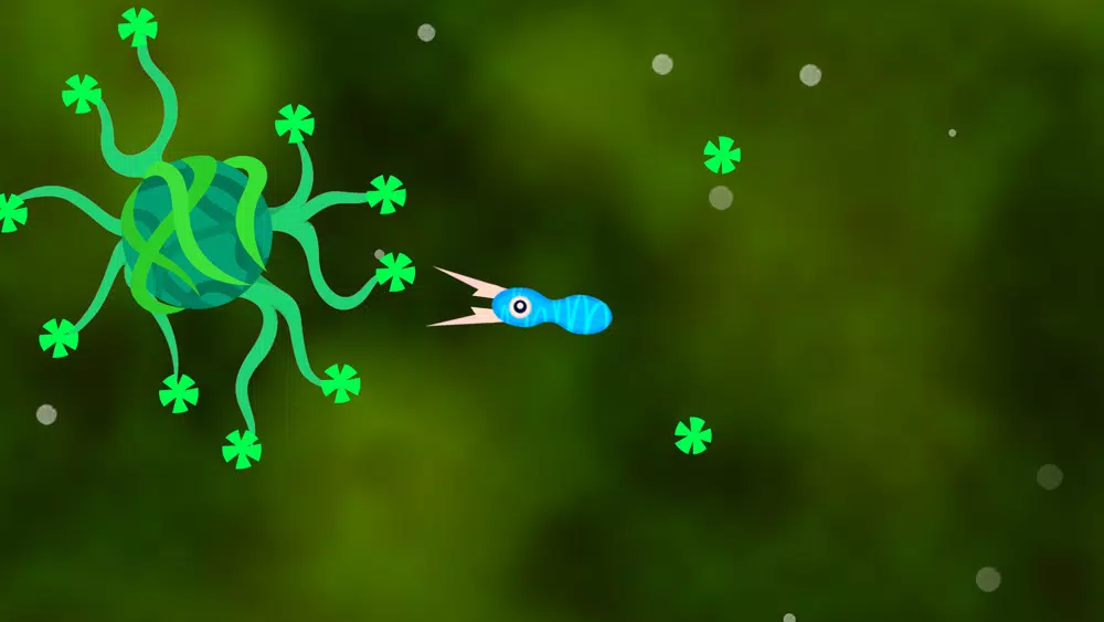 ภาพหน้าจอของ Spore.io - Evolution monsters