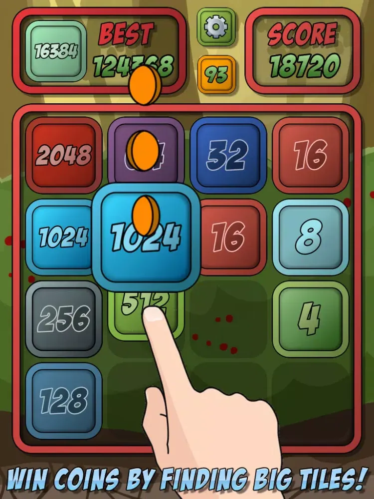 Zrzuty ekranu 2048 Cats iPad 