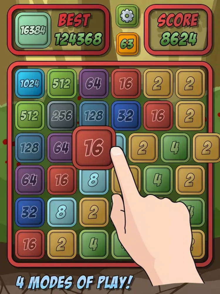 Zrzuty ekranu 2048 Cats iPad 