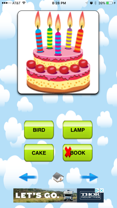 Starter Reading Flash Cards سکرین شاٹس