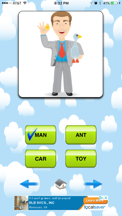 Starter Reading Flash Cards سکرین شاٹس