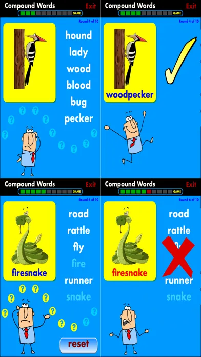 Screenshot di Phonic Flashcards - ANIMALS