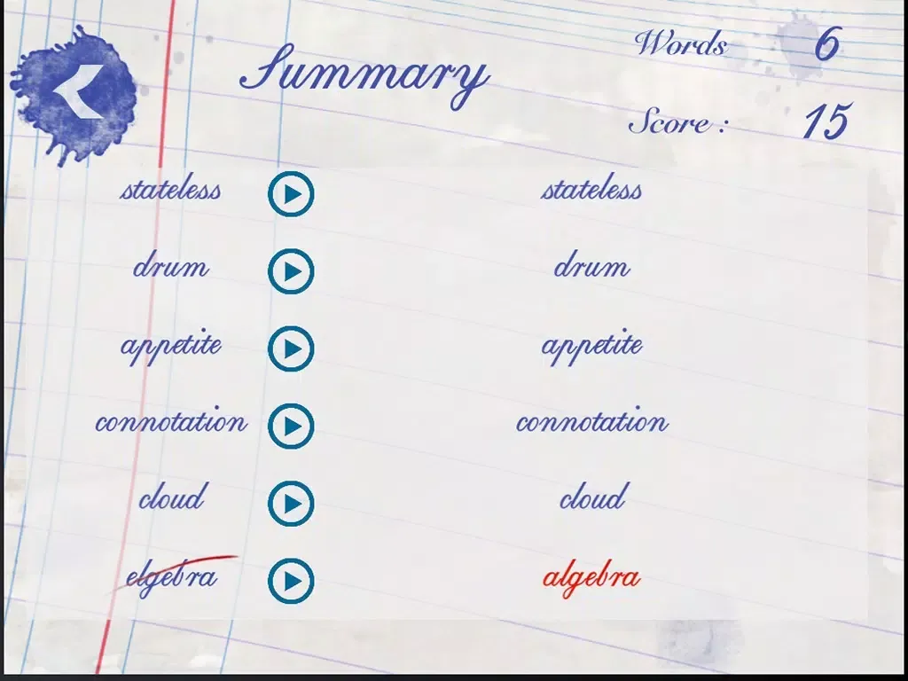 Ảnh chụp màn hình của Spellinglish- Word game : play to spell words iPad 