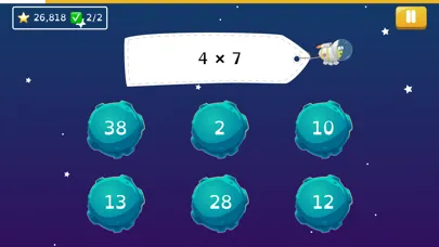Zrzuty ekranu Math Shed