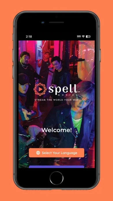 Capturas de pantalla de Spell Movies for iOS