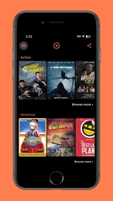 Capturas de pantalla de Spell Movies for iOS