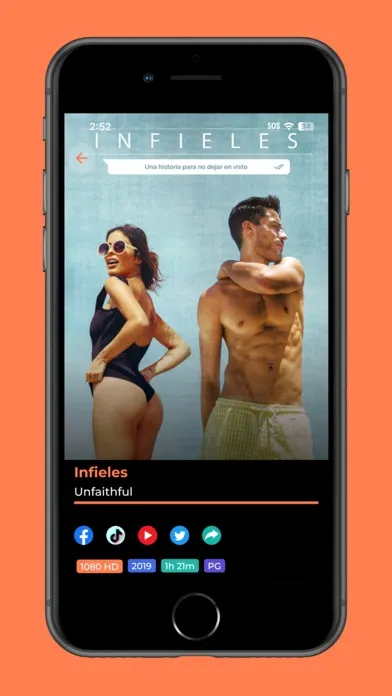 Capturas de pantalla de Spell Movies for iOS