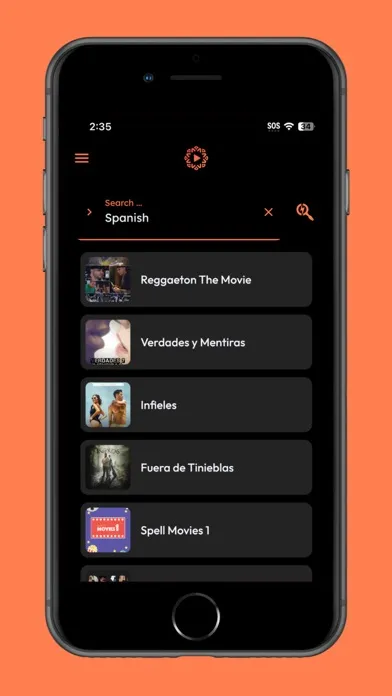 Capturas de pantalla de Spell Movies for iOS