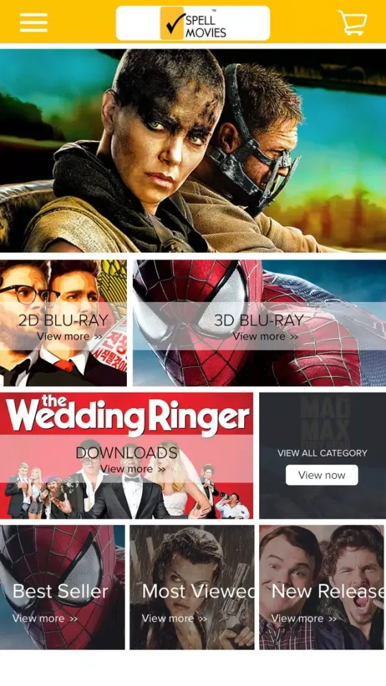 Ảnh chụp màn hình của Spell Movies!