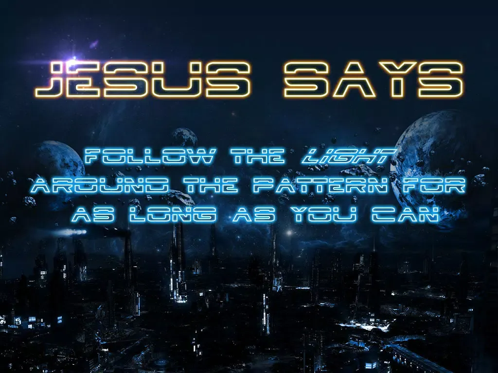 Jesus Says-Follow The Light iPad  سکرین شاٹس