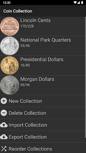 Capturas de pantalla de Coin Collection