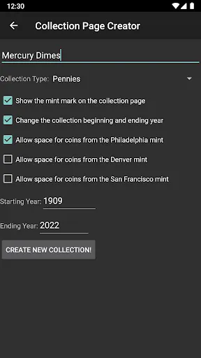 Capturas de pantalla de Coin Collection