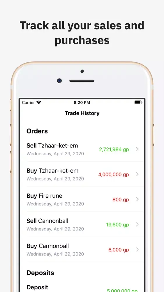 Grand Exchange Trader スクリーンショット