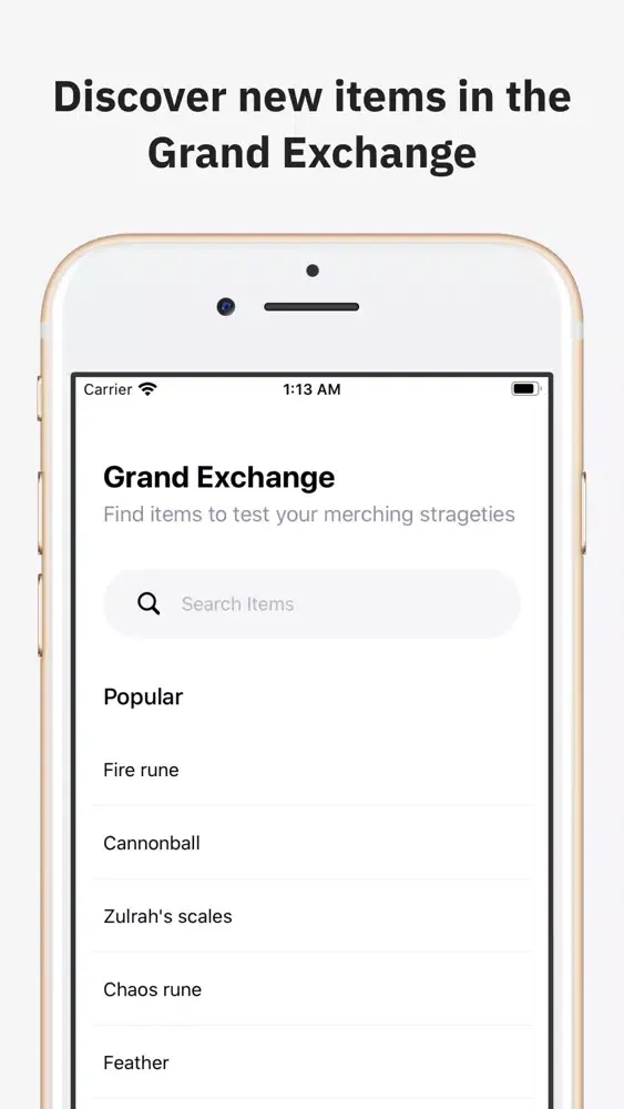 Grand Exchange Trader スクリーンショット