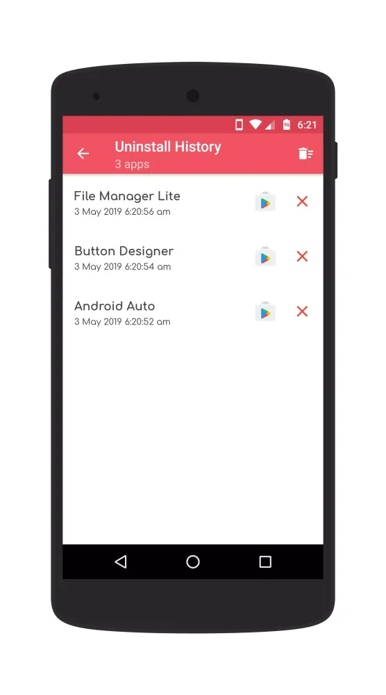 Ảnh chụp màn hình của Multi App Uninstaller