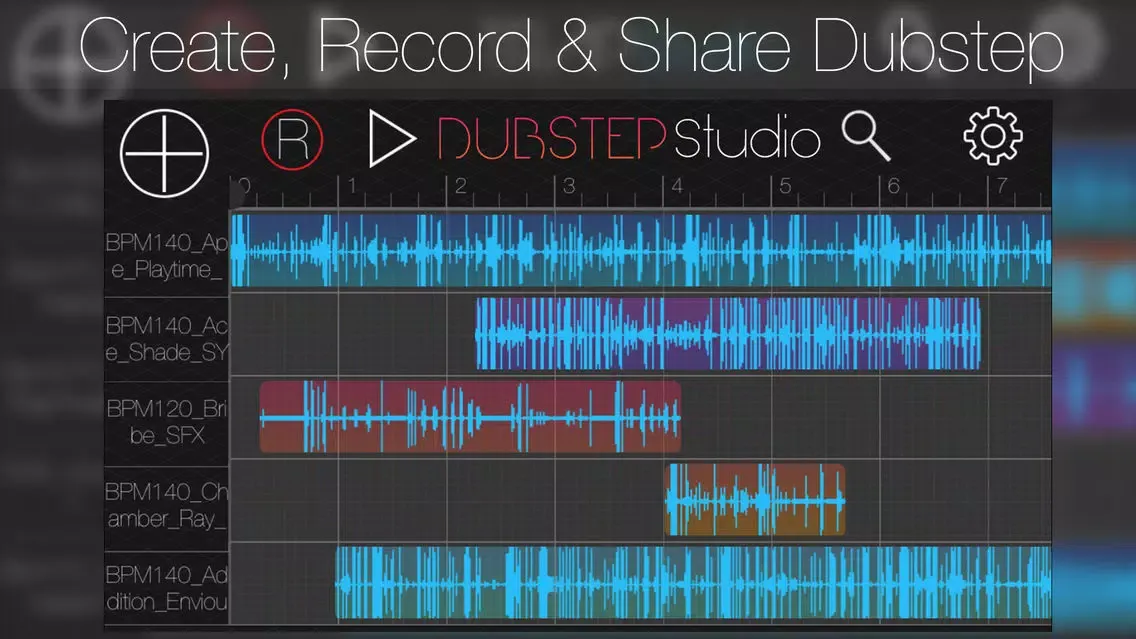Ảnh chụp màn hình của Dubstep Studio 2: Create Dubstep Music