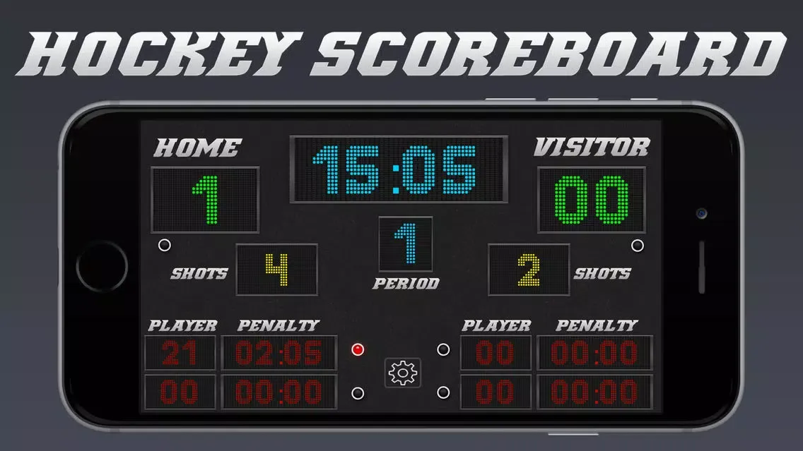 Hockey Scoreboard - Universal Hockey Scorekeeping應用截圖
