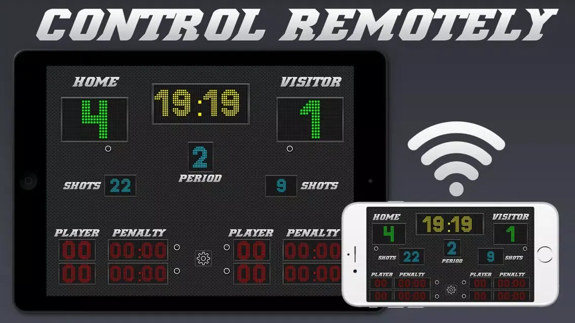 Hockey Scoreboard - Universal Hockey Scorekeeping應用截圖