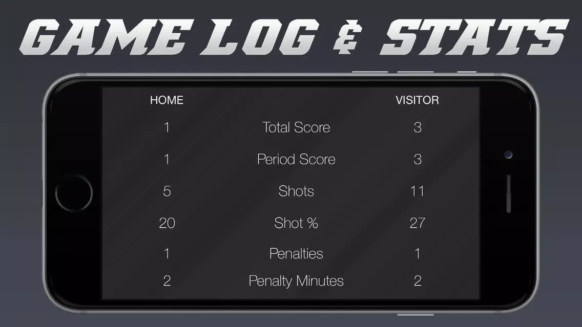Hockey Scoreboard - Universal Hockey Scorekeeping應用截圖