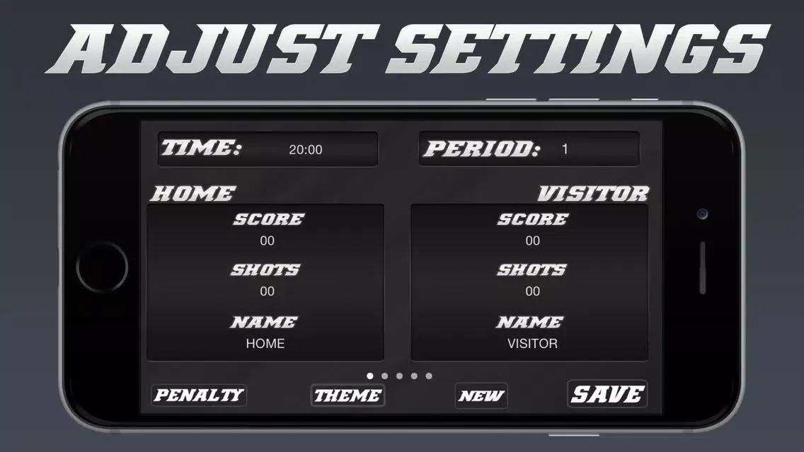 Hockey Scoreboard - Universal Hockey Scorekeeping應用截圖