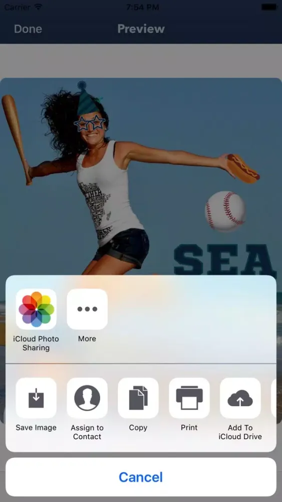 Seattle Baseball Stickers & Emojis سکرین شاٹس