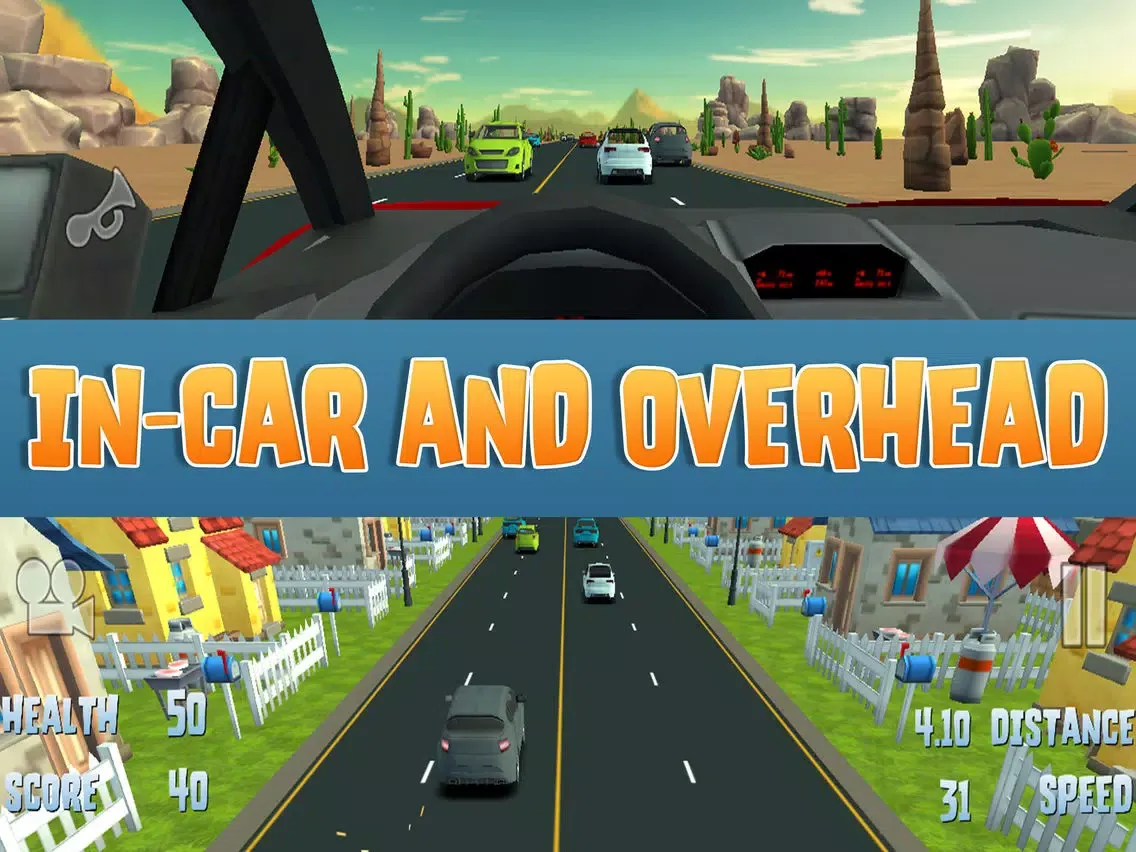 Toon Racer 2: 3D First Person Racing Game iPad  स्क्रीनशॉट