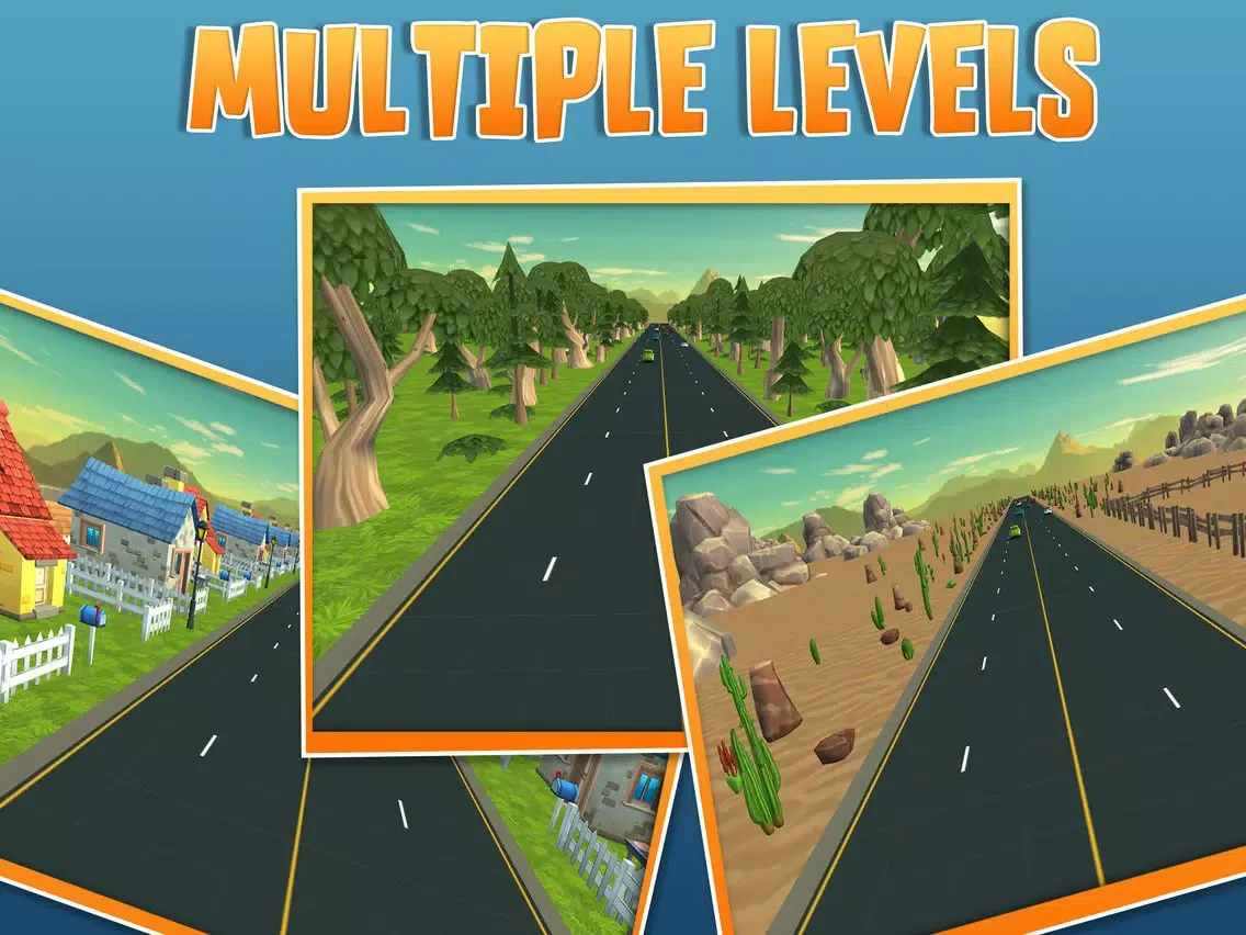 Toon Racer 2: 3D First Person Racing Game iPad  स्क्रीनशॉट