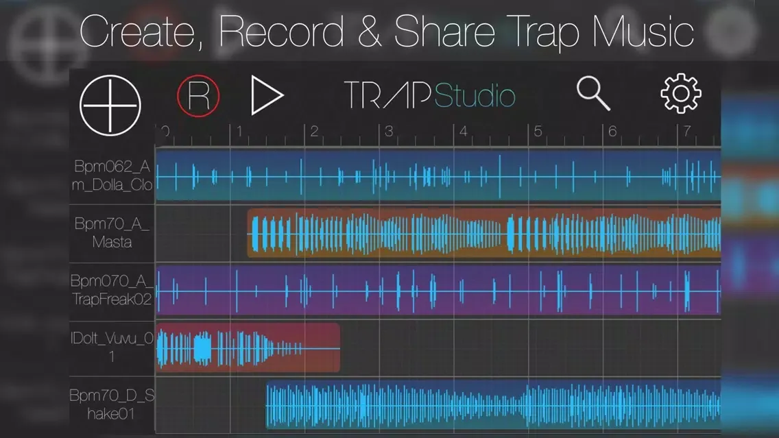 Zrzuty ekranu Trap Studio