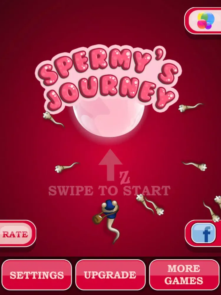 Tangkapan layar Spermy's Journey - A race to the egg! iPad 
