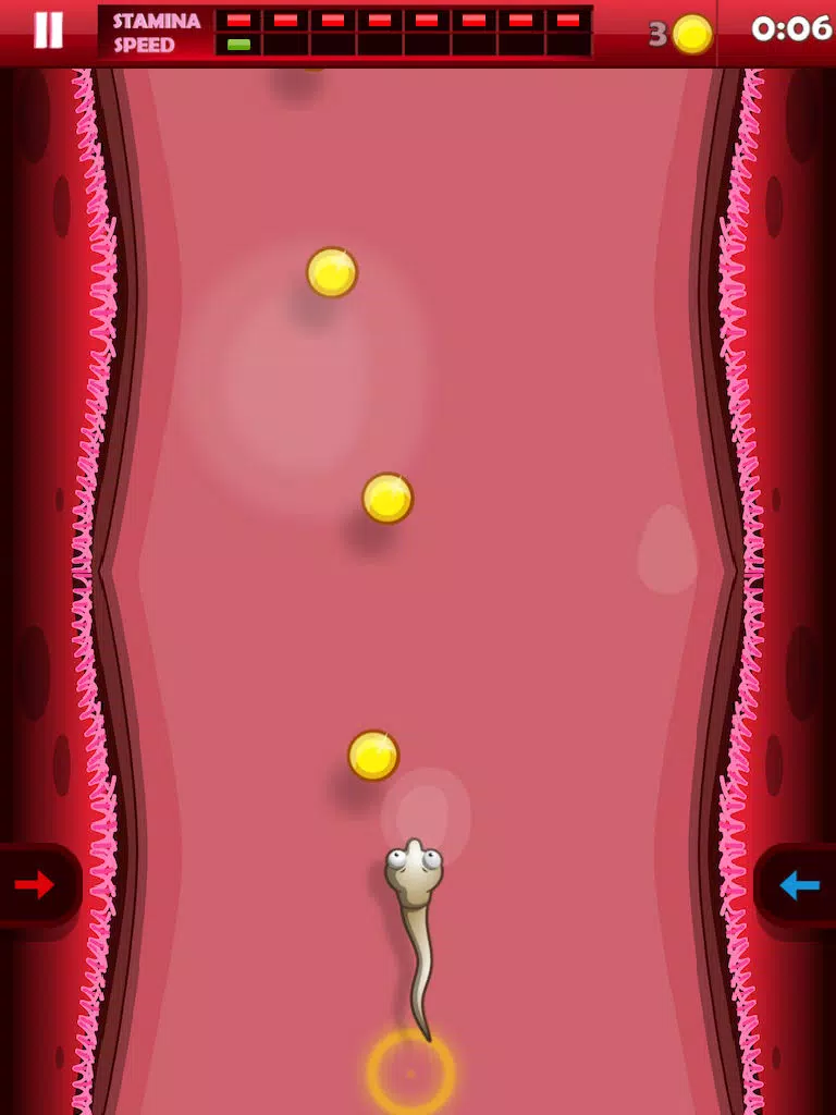 Spermy's Journey - A race to the egg! iPad  스크린샷