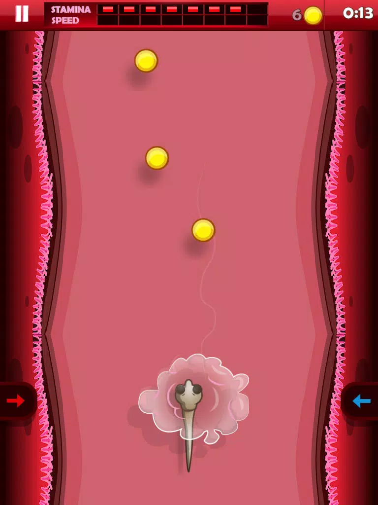 Spermy's Journey - A race to the egg! iPad  스크린샷