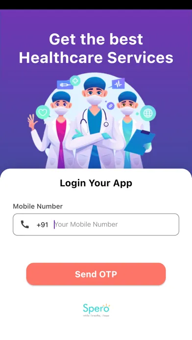 Spero Home Healthcare 스크린샷