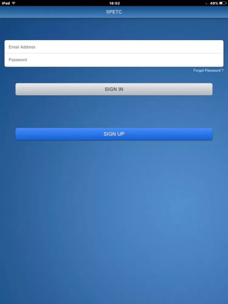 SPETC iPad 应用截图