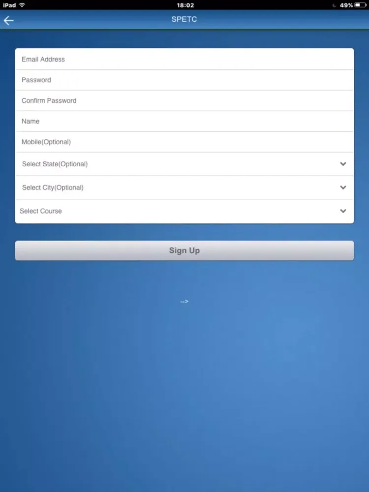 SPETC iPad 应用截图