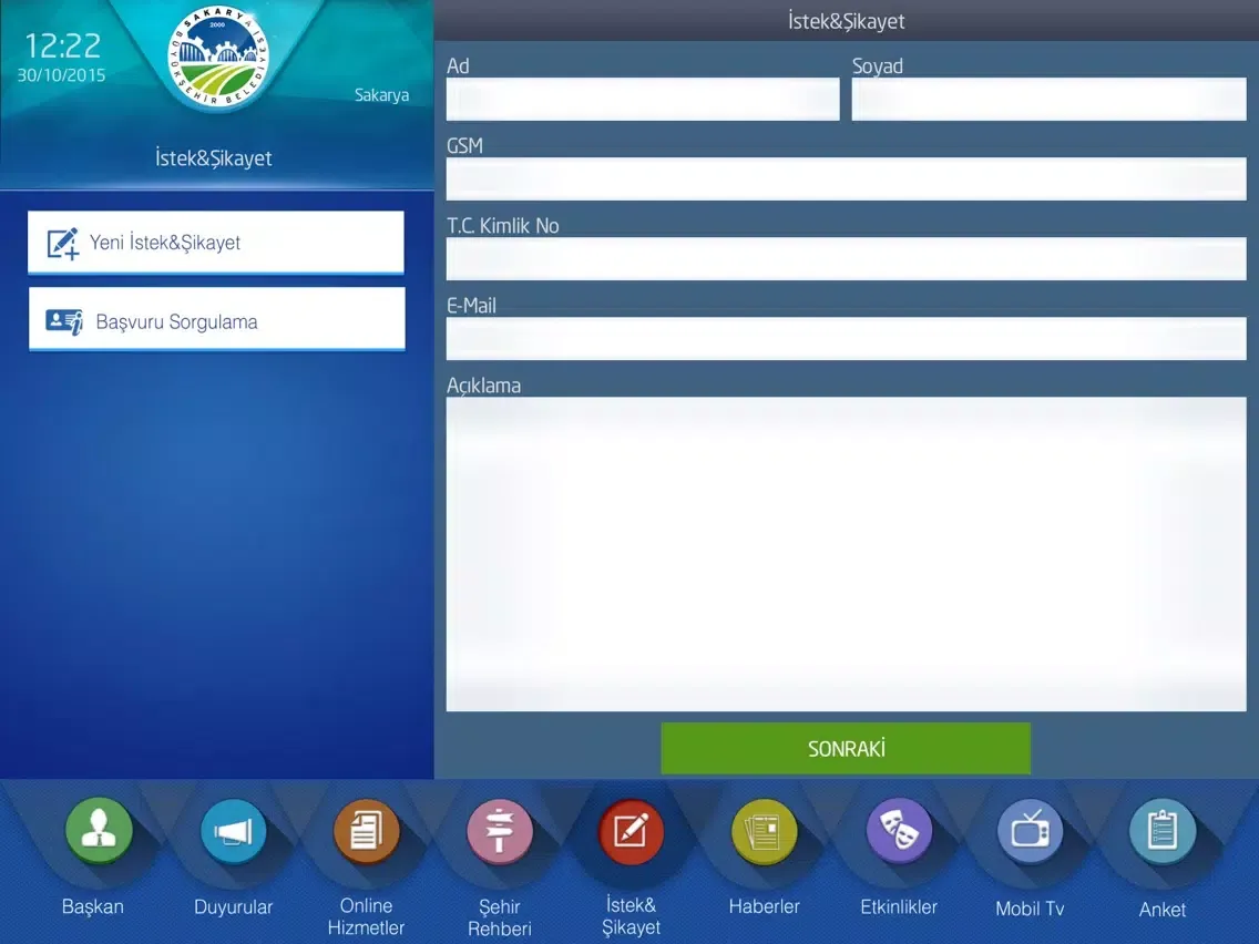SBB Mobil iPad  سکرین شاٹس